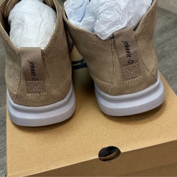 Johnnie-O “The Chill Chukka” Taupe Suede Leather Boots – Size 8 main image 4